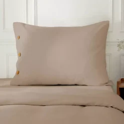 Federa rettangolare in percalle di cotone (50 x 70 cm) Diane Federe Cuscino Letto