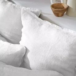 Hot Federa rettangolare lino lavato (70 cm) Louise Federe Cuscino Letto
