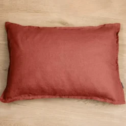 Sale Federa rettangolare lino lavato (80 cm) Louise Federe Cuscino Letto