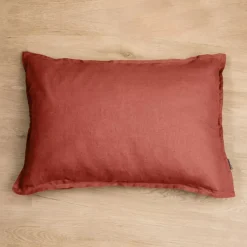 Sale Federa rettangolare lino lavato (70 cm) Louise Federe Cuscino Letto
