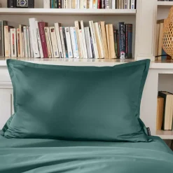 Hot Federa rettangolare percalle di cotone (80 cm) Cali Blu anatra Federe Cuscino Letto