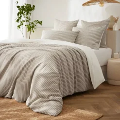 Sale Federa rettangolare reversibile in cotone testurizzato e percale (50 x 80 cm) Alice Federe Cuscino Letto