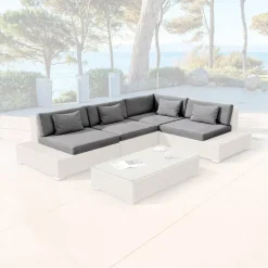 Federe per cuscini di ricambio per salotto da giardino 5 persone Palma Accessori E Cuscini