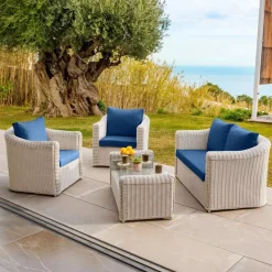 Clearance Federe per cuscino di ricambio per salotto da giardino Calvi 4 posti - Accessori E Cuscini