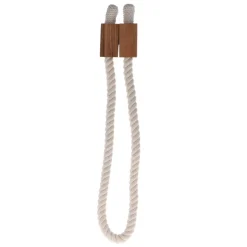 Clearance Fermaglio tenda magnetico in cotone Leon Avorio Accessori E Elementi Decorativi