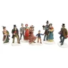 Figurine con regali per villaggio