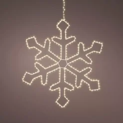 Fiocco luminoso da appendere 335 LED (D58 cm) Everest Bianco caldo
