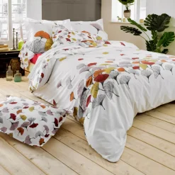 Discount Fodera cuscino a rullo percalle di cotone (L200 cm) Gingko Federe Cuscino Letto