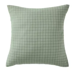 Outlet Fodera cuscino quadrata in garza di cotone (60 x 60 cm) Gaïa Mix Federe Cuscino Letto