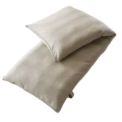 Fodera per cuscino da lettino prendisole (190 x 70 cm) Naia Beige sabbia