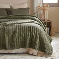 Online Fodera per cuscino quadrata in cotone (60 x 60 cm) Lena Federe Cuscino Letto