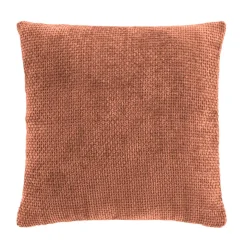Fodera per cuscino quadrata in velluto (40 x 40 cm) Leo Rosa