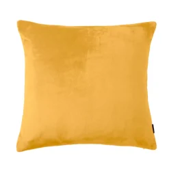 Fodera per cuscino quadrata in flanella (60 x 60 cm) Didou Giallo senape