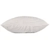 Fodera per cuscino quadrata in velluto (40 x 40 cm) Natureo Ecru