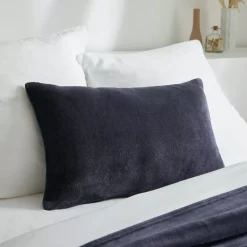 Discount Fodera per cuscino rettangolare in flanella Didou Grigio Cuscini E Fodere