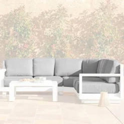 Hot Fodere per cuscini di ricambio per divano da giardino angolare Elba Accessori E Cuscini