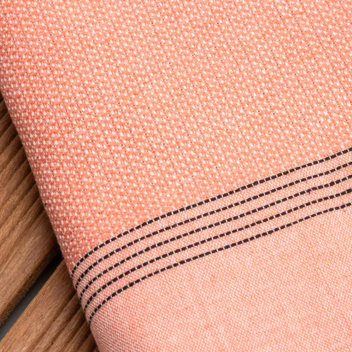 Online Fouta cotone riciclato (100 x 200 cm) Beach Corallo Biancheria Bagno|Fouta