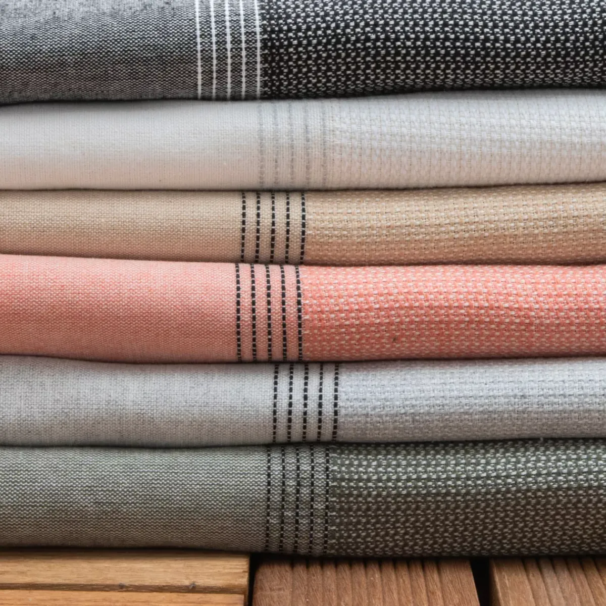 Online Fouta cotone riciclato (100 x 200 cm) Beach Corallo Biancheria Bagno|Fouta