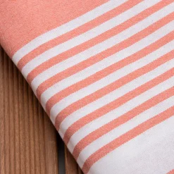 Discount Fouta cotone riciclato (200 x 200 cm) Estate Corallo Biancheria Bagno|Fouta