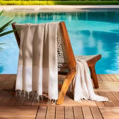 Best Fouta cotone riciclato (100 x 200 cm) Oceano Biancheria Bagno|Fouta