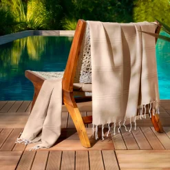 Online Fouta cotone riciclato (100 x 200 cm) Sunshine Biancheria Bagno|Fouta