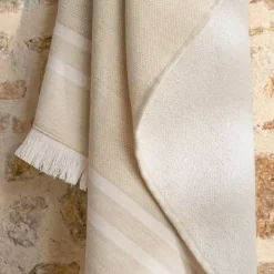 Online Fouta in cotone e spugna (95 x 180 cm) Elora Biancheria Bagno|Fouta