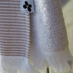 Sale Fouta in cotone e spugna (95 x 180 cm) NaÃ«l Corallo Biancheria Bagno|Fouta
