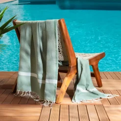 Online Fouta in cotone riciclato (100 x 200 cm) Selma Biancheria Bagno|Fouta