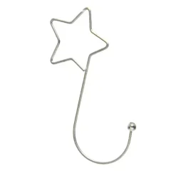 Ganci per palline in lotto di 12 Spirale Argento