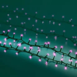 Ghirlanda di luci 11 m 500 LED cavo verde NewLuxe Rosa