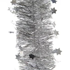 Ghirlanda di Natale (Ø10 cm) stellata Alpine Argento