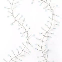 Ghirlanda luminosa 6 m 480 Micro LED cavo argento Luxe Bianco freddo
