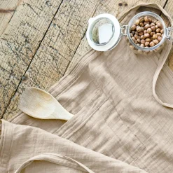 Best Grembiule con tasche garza di cotone Gaïa pampa Accessori Cucina