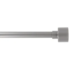 Clearance Kit asta tenda estensibile (L120 - 210 cm / D19 mm) Palermo argento Tende : Bastoni, Aste E Supporti