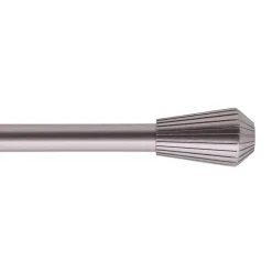 Clearance Kit asta tenda estensibile (L120 - 210 cm / D19 mm) Pise Grigio cemento Tende : Bastoni, Aste E Supporti