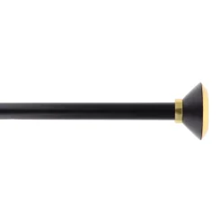 Hot Kit asta tenda estensibile (L210 - L380 cm / D19 mm) Coni e Nero Tende : Bastoni, Aste E Supporti