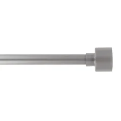 Kit asta tenda estensibile (L210 - L380 cm / D19 mm) Palermo argento Tende : Bastoni, Aste E Supporti