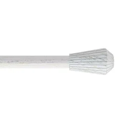 Sale Kit asta tenda estensibile (L210 - L380 cm / D19 mm) Pisa Bianco e Tende : Bastoni, Aste E Supporti