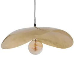 Lampada a sospensione in metallo (56 x 42 cm) Arlo Oro