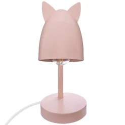 Lampada da scrivania bambini (H31 cm) Orecchie Rosa
