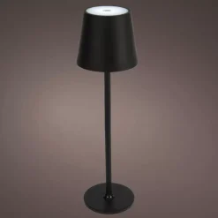 Lampada da tavolo cavo USB (H37 cm) Brooklyn - Nero