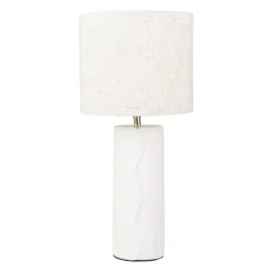 Lampada da tavolo in ceramica (H44 cm) Isaure Beige