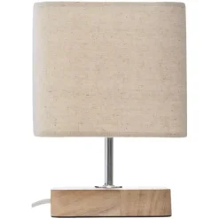 Lampada da tavolo legno (H21 cm) Toxey Avorio