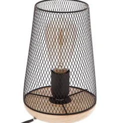 Lampada da tavolo metallo (H23 cm) Factor Nero