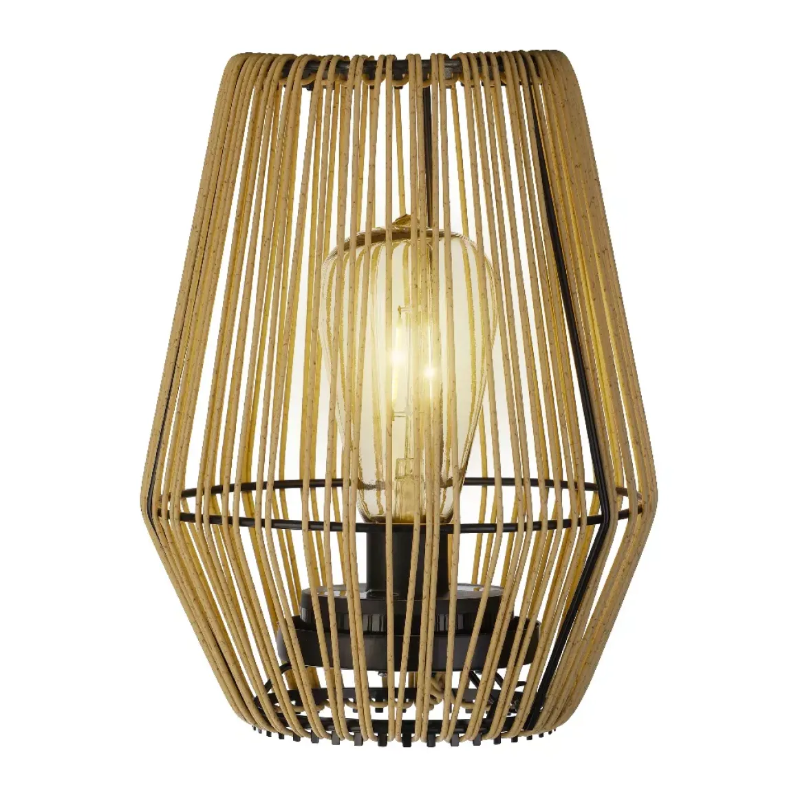Lampada da tavolo solare LED (Alt 23 cm) Calabre Dorato