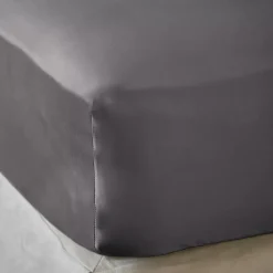 Best Lenzuola con angoli in raso di bambù (180 x 200 cm) Sienna granito Lenzuola Con Angoli