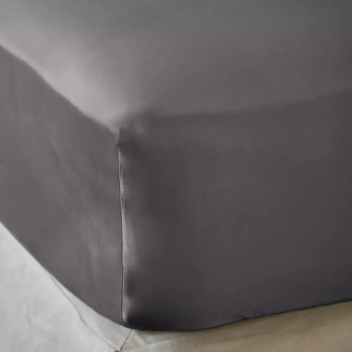 Best Lenzuola con angoli in raso di bambù (180 x 200 cm) Sienna granito Lenzuola Con Angoli