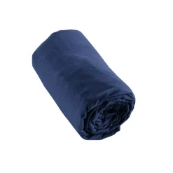 New Lenzuolo con angoli flanella di cotone (140 x 200 cm) Nina Blu navy Lenzuola Con Angoli