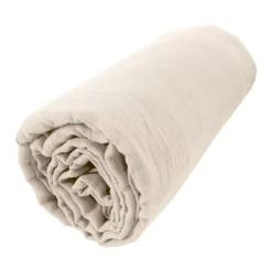 Outlet Lenzuolo con angoli garza di cotone (90 x 190 cm) Gaïa pampa Lenzuola Con Angoli