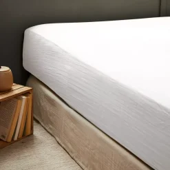 Clearance Lenzuolo con angoli garza di cotone (180 x 200 cm) Gaïa chantilly Lenzuola Con Angoli